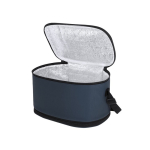 Borsa termica estensibile in similpelle e alluminio da 8 a 10L