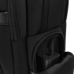 Zaino imbottito in poliestere e PU con spazio per laptop da 15'' 27L