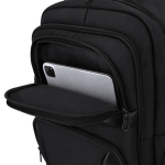 Zaino imbottito in poliestere e PU con spazio per laptop da 15'' 27L