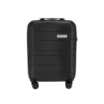 Trolley da viaggio con guscio rigido testurizzato e lucchetto TSA 40L