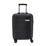 Trolley da viaggio con guscio rigido testurizzato e lucchetto TSA 40L