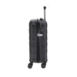 Trolley da viaggio con guscio rigido testurizzato e lucchetto TSA 40L