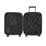 Trolley da viaggio con guscio rigido testurizzato e lucchetto TSA 40L