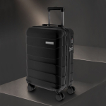Trolley da viaggio con guscio rigido testurizzato e lucchetto TSA 40L