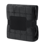 Plaid in poliestere corallo a quadri con retro extra morbido 300g/m²