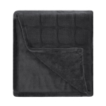 Plaid in poliestere corallo a quadri con retro extra morbido 300g/m²