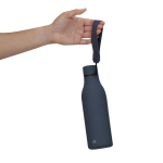 Borraccia termica in acciaio inox riciclato, finitura gommata 480ml