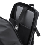 Zaino da viaggio in PU con apertura a 180° e molteplici tasche 18L