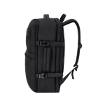 Zaino da viaggio in PU con apertura a 180° e molteplici tasche 18L
