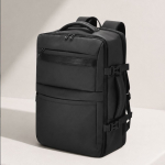 Zaino da viaggio in PU con apertura a 180° e molteplici tasche 18L