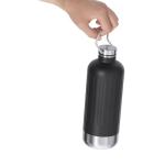 Borraccia termica in acciaio inox riciclato con tappo ermetico e manico 800ml