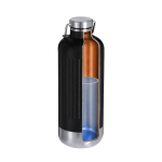 Borraccia termica in acciaio inox riciclato con tappo ermetico e manico 800ml