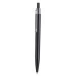 Penna a scatto in plastica con clip trasparente e inchiostro blu color nero prima vista