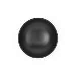 Ciotola in ceramica prodotta in Europa con finitura opaca 320ml color nero seconda vista