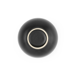 Ciotola in ceramica prodotta in Europa con finitura opaca 320ml color nero terza vista