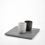 Tazza da caffè espresso in ceramica con finitura opaca 80ml vista ambiente