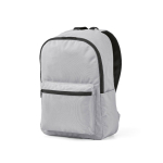 Zaino leggero in plastica riciclata con interno imbottito per PC da 15,6” color grigio