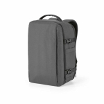 Zaino da cabina in plastica riciclata resistente all'acqua da 17” color grigio