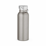 Borraccia termica in acciaio inox riciclato con finitura opaca 530ml color argento