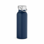 Borraccia termica in acciaio inox riciclato con finitura opaca 530ml color blu mare