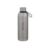 Borraccia termica in acciaio inox riciclato con manico in silicone 490ml vista principale