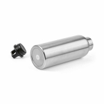 Borraccia termica in acciaio inox riciclato con maniglia per il trasporto 2L color argento quarta vista