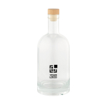 Bottiglia con corpo in vetro e tappo ermetico in legno 780ml vista principale