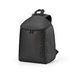 Zaino termico in poliestere riciclato con doppia cerniera 12L color nero