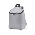 Zaino termico in poliestere riciclato con doppia cerniera 12L color grigio