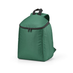 Zaino termico in poliestere riciclato con doppia cerniera 12L color verde