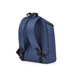 Zaino termico in poliestere riciclato con doppia cerniera 12L color blu mare seconda vista