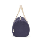 Borsa sportiva ideale per la palestra in tessuto ecologico 30L color blu mare seconda vista