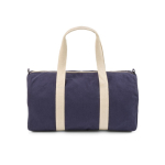 Borsa sportiva ideale per la palestra in tessuto ecologico 30L color blu mare vista posteriore