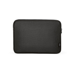 Custodia per computer portatile in nylon riciclato resistente e impermeabile 15,6'' color nero vista frontale