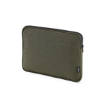 Custodia per computer portatile in nylon riciclato resistente e impermeabile 15,6'' color verde scuro