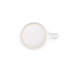 Tazza in ceramica con superficie liscia e finitura opaca 260ml color bianco terza vista