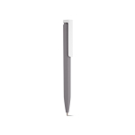 Penna in plastica riciclata dal design ultraleggero e inchiostro blu color grigio