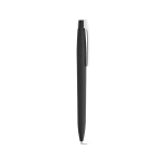 Penna con corpo in plastica riciclata, clip grande e inchiostro blu color nero seconda vista
