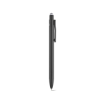 Penna in alluminio riciclato con puntatore touch e inchiostro blu color argento seconda vista