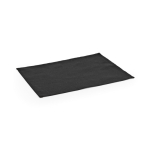 Tovaglietta in tela riciclata 45 x 33 cm e 180 g/m² color nero