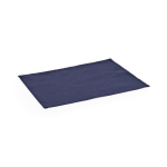 Tovaglietta in tela riciclata 45 x 33 cm e 180 g/m² color blu mare