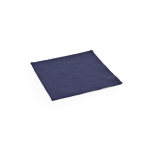 Tovaglietta quadrata in tela riciclata 30 x 30 cm e 180 g/m2 color blu mare