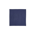 Tovaglietta quadrata in tela riciclata 30 x 30 cm e 180 g/m2 color blu mare seconda vista