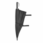 Ombrello da golf automatico resistente in plastica riciclata ø135 color nero quarta vista