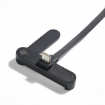 Cavo USB-C con supporto per smartphone e ricarica rapida 60W color nero