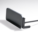 Cavo USB-C con supporto per smartphone e ricarica rapida 60W color nero