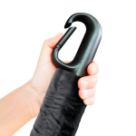 Ombrello automatico in plastica riciclata ad asciugatura rapida Ø100 color nero