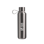 Borraccia in acciaio inox a doppia parete con finitura metallizzata 600ml vue d'impression