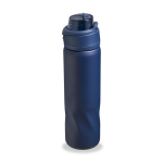 Borraccia termica in acciaio inox con tappo multifunzione 600ml color blu mare