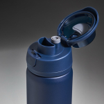Borraccia termica in acciaio inox con tappo multifunzione 600ml color blu mare